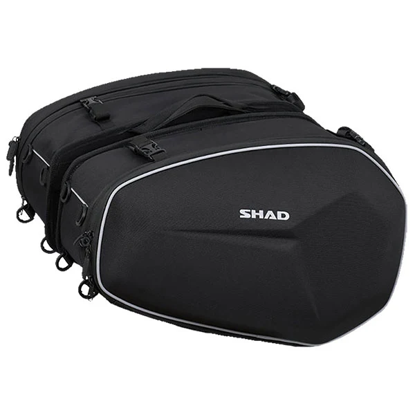 Shad Shad E48 Expandable Semi Rigid Saddle Bags - 46-58 Litres
