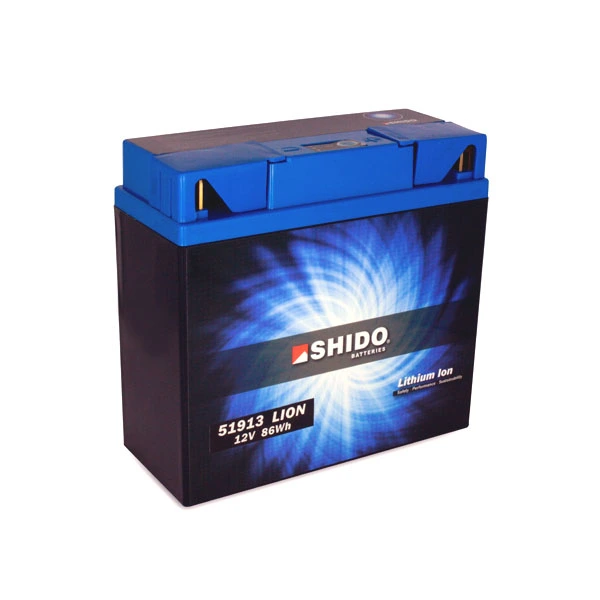 Shido Shido Lithium Motorcycle Battery - 51913 LION