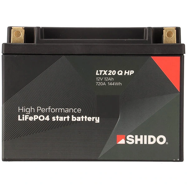 Shido Shido High Power Lithium Motorcycle Battery - LTX20 Q HP LION