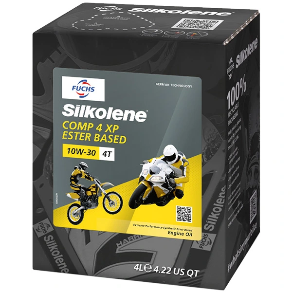 Silkolene Silkolene - Comp 4 10W - 30 Lube Cube - 4 Litre