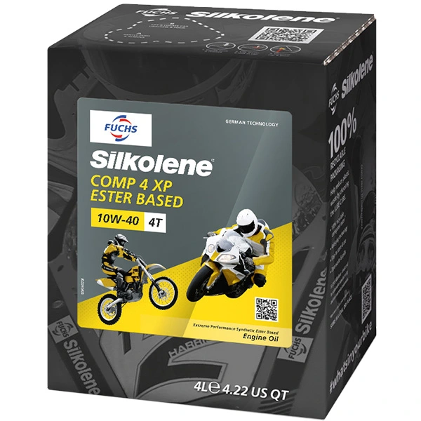 Silkolene Silkolene - Comp 4 10W-40 Lube Cube - 4 Litre