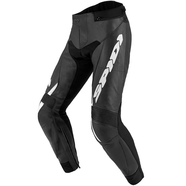 Spidi Spidi Teker 2 CE Leather Jeans - Black / White