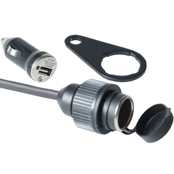 SW Motech SW Motech Cigarette Lighter USB Power Complete Kit