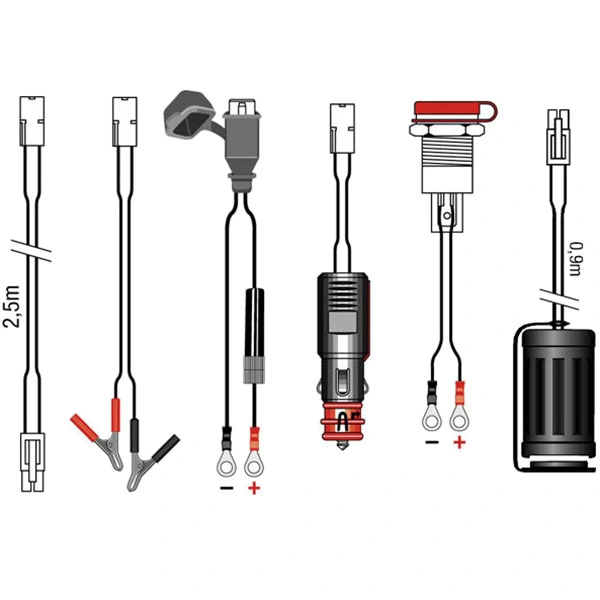 TecMate TecMate OptiMate / AccuMate Battery Charger Leads (TM)