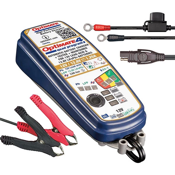 TecMate TecMate OptiMate 4 Quad Program 12V Battery Optimiser