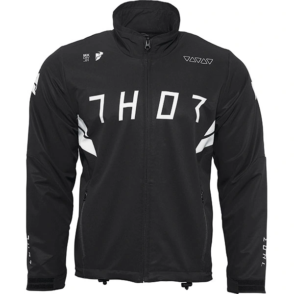 Thor Thor Warm Up Textile Jacket - Black / White
