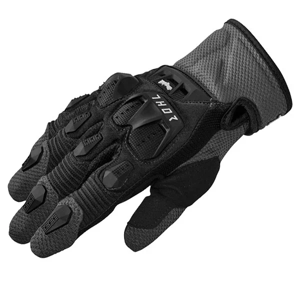 Thor Thor Terrain Textile Gloves - Black / Charcoal