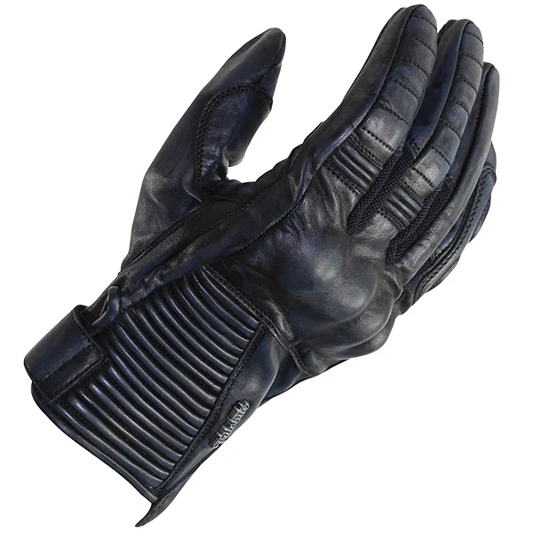 Trilobite Trilobite Cafe Leather Gloves - Dark Blue