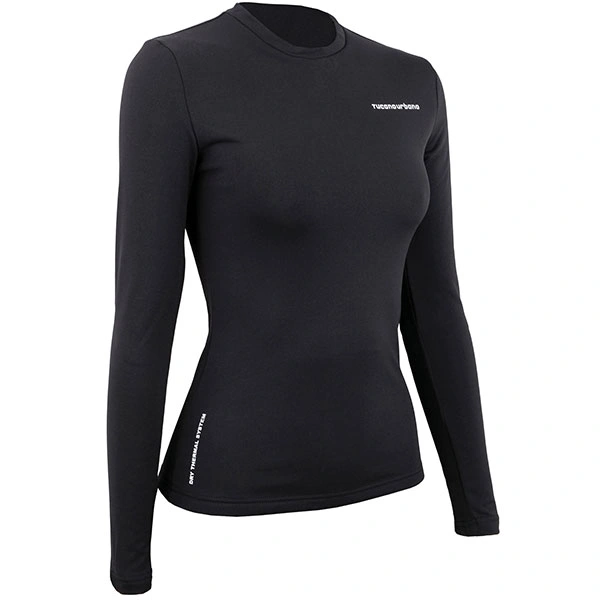 Tucano Urbano Tucano Urbano Ladies North Pole Long Sleeved Top - Black