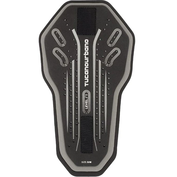 Tucano Urbano Tucano Urbano Aerosoft-1 Back Armour - Black