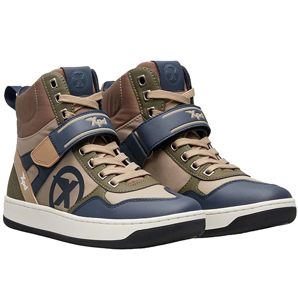 Xpd Boots XPD Moto Pro Trainers - Greenfinch / Beige