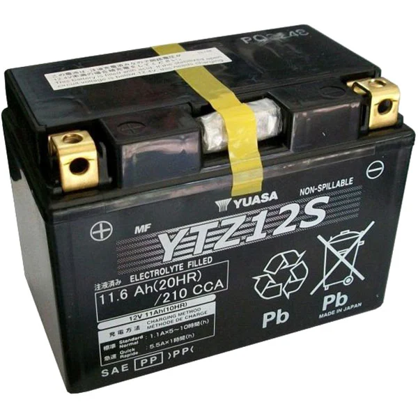 Yuasa Yuasa Motorcycle Battery - YTZ12S