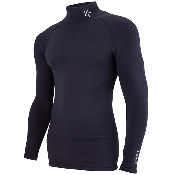 Zerofit Zerofit Heatrub Ultimate Base Layer Long Sleeve Shirt - Navy